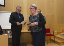 Buffettijaoston palkittu Irma Mäkinen