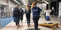 Myyntikojuja vielä kasaillaan