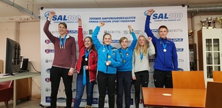 Mitalistien on helppo tuulettaa hyviä suorituksia